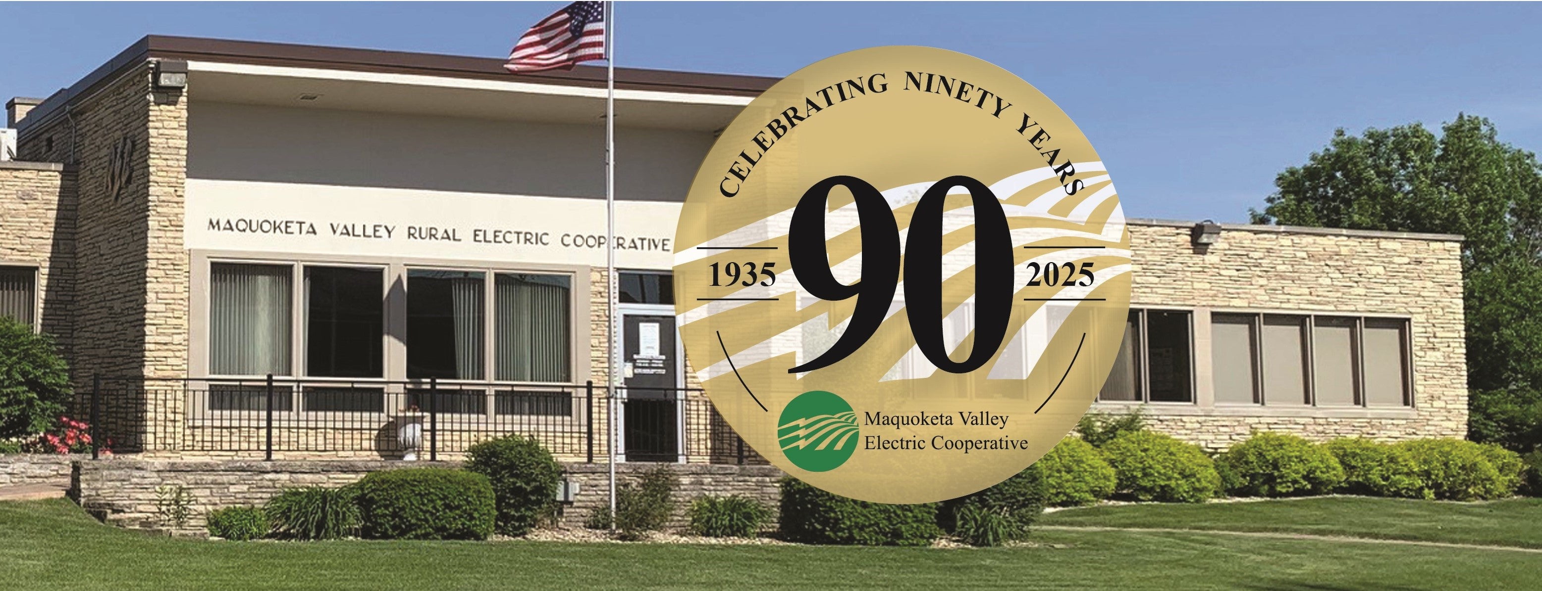 90th banner