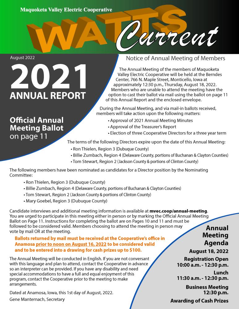 front cover of Annual Report 2022