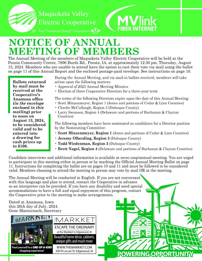 front cover of Annual Report 2024