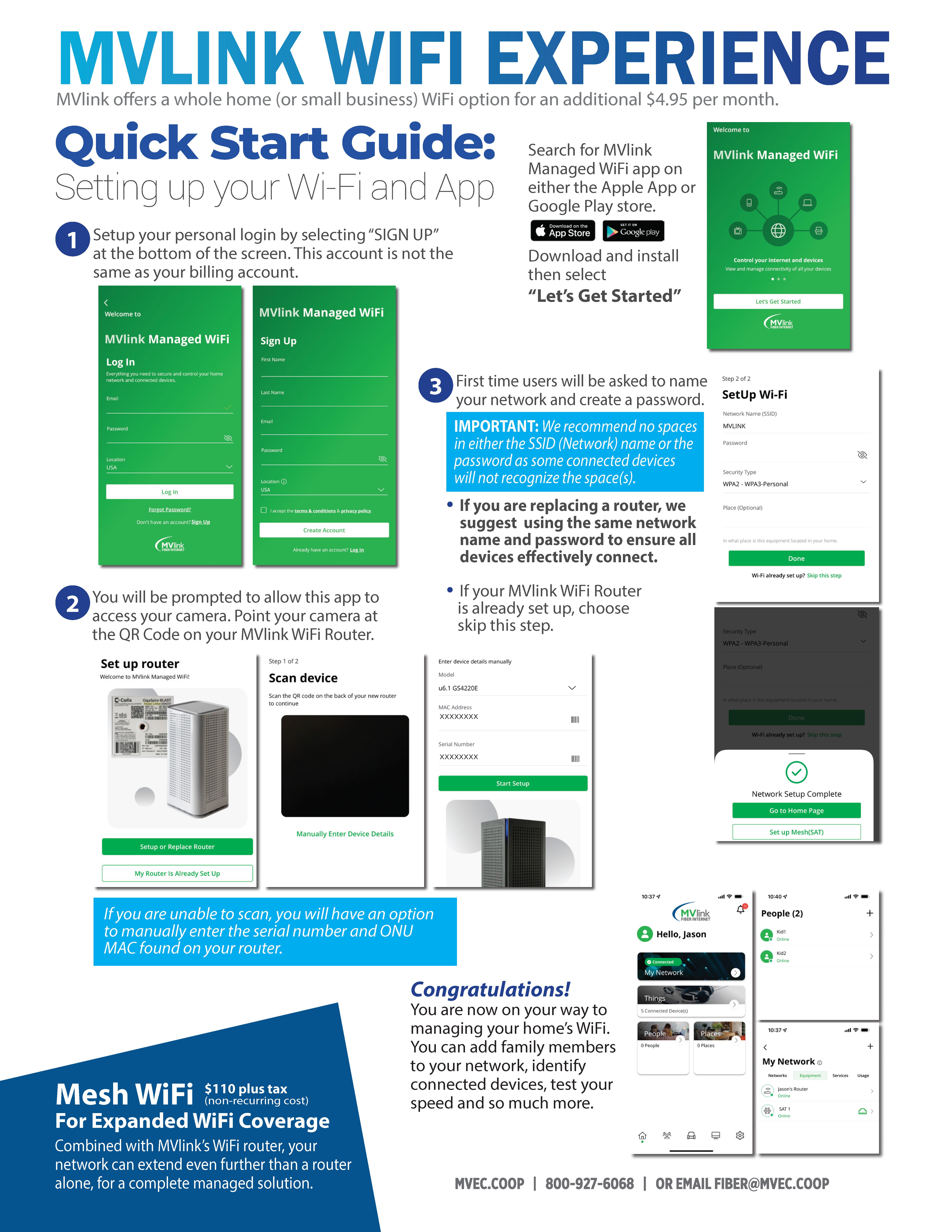 WifiExperience flyer